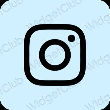 Estetico porpora Instagram icone dell'app