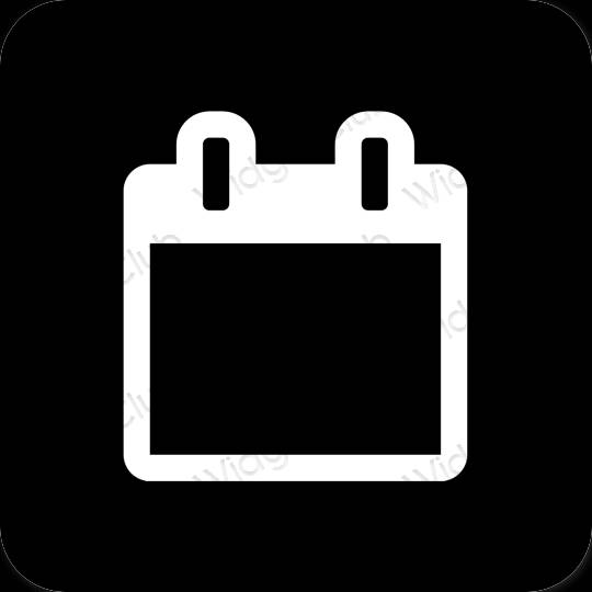 Esthetische Calendar app-pictogrammen