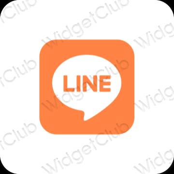 Aesthetic LINE app icons