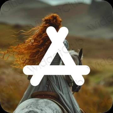Icônes d'application AppStore esthétiques