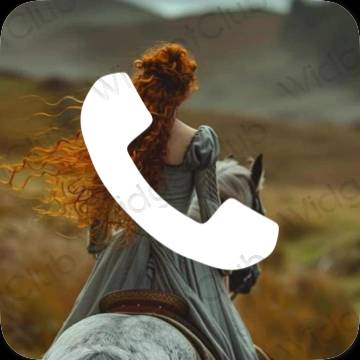 រូបតំណាងកម្មវិធី Phone សោភ័ណភាព