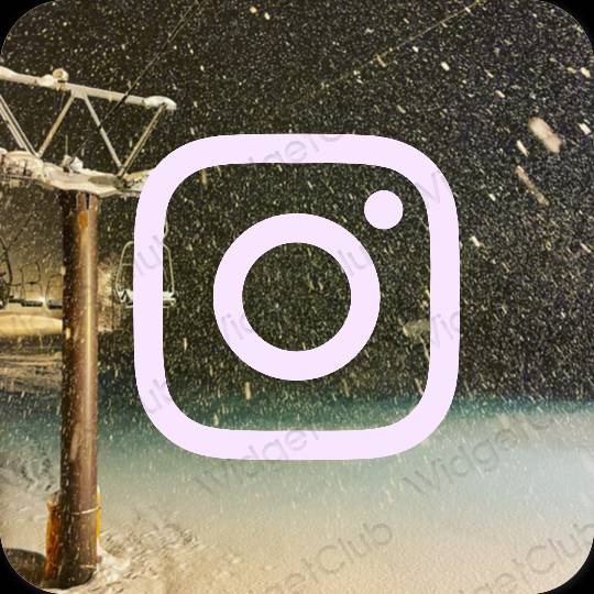 Ästhetische Instagram App-Symbole