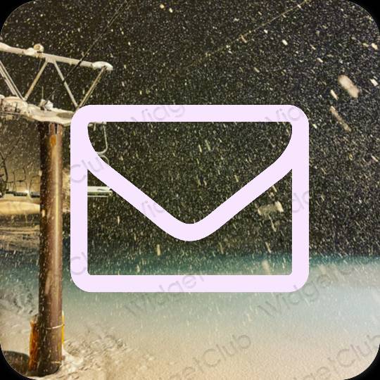 Ästhetische Mail App-Symbole