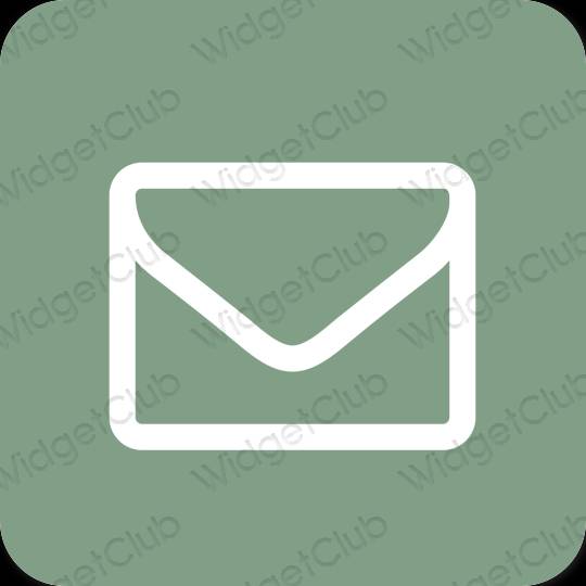 Estetinės Gmail programų piktogramos
