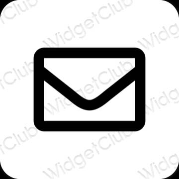 Ästhetische Mail App-Symbole