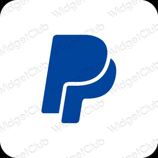 Ästhetische PayPay App-Symbole