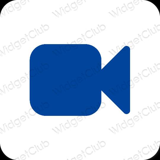 Stijlvol paars AbemaTV app-pictogrammen