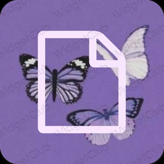 Aesthetic Books app icons
