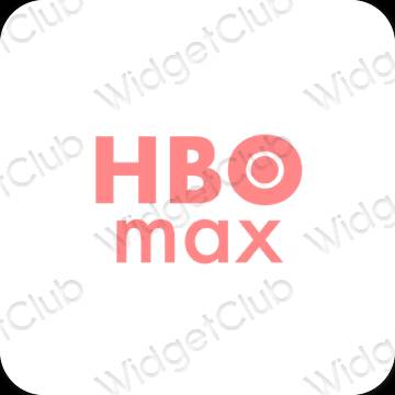 Esztétikus HBO MAX alkalmazásikonok
