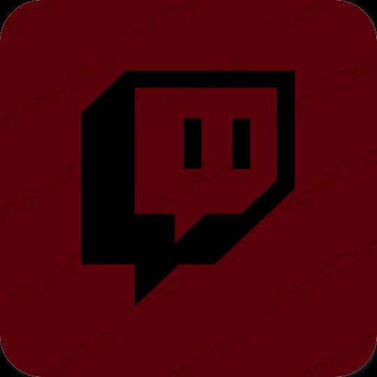 Twitch おしゃれアイコン画像素材