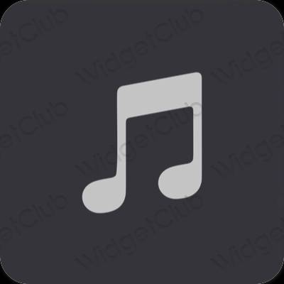 Estética Apple Music iconos de aplicaciones