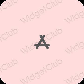 Estetsko roza AppStore ikone aplikacij