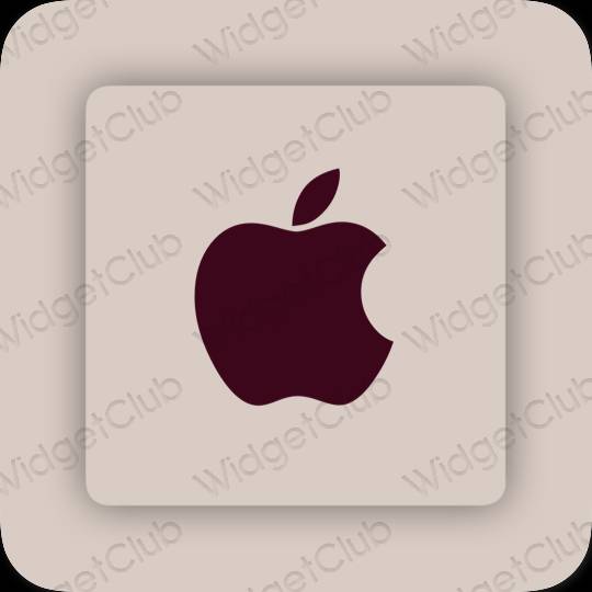 Esthetische Apple Store app-pictogrammen