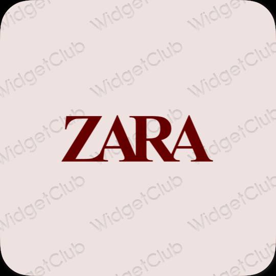 Ästhetische ZARA App-Symbole