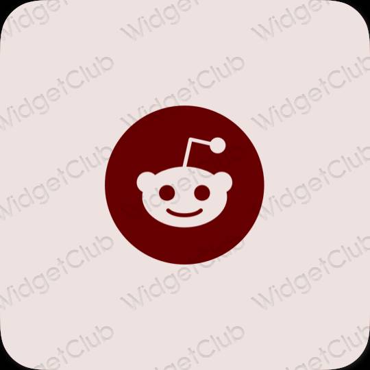 Aesthetic Reddit app icons