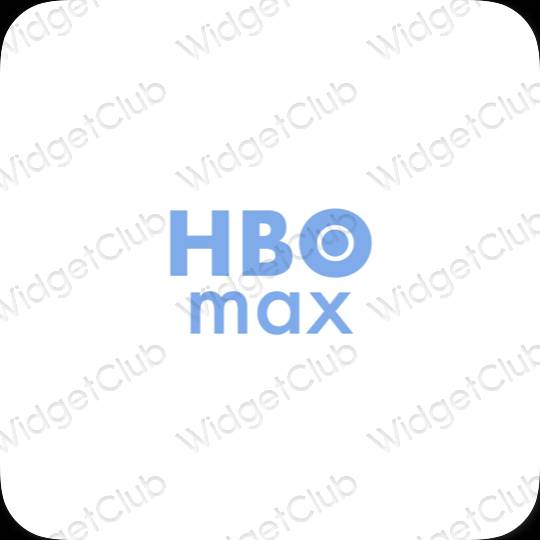 Esthetische HBO MAX app-pictogrammen