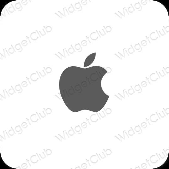 Esthetische Apple Store app-pictogrammen