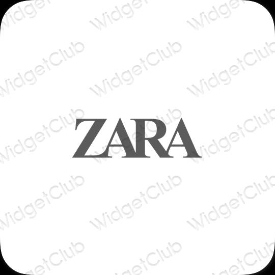 אייקוני אפליקציה ZARA אסתטיים