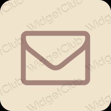 Esthetische Mail app-pictogrammen