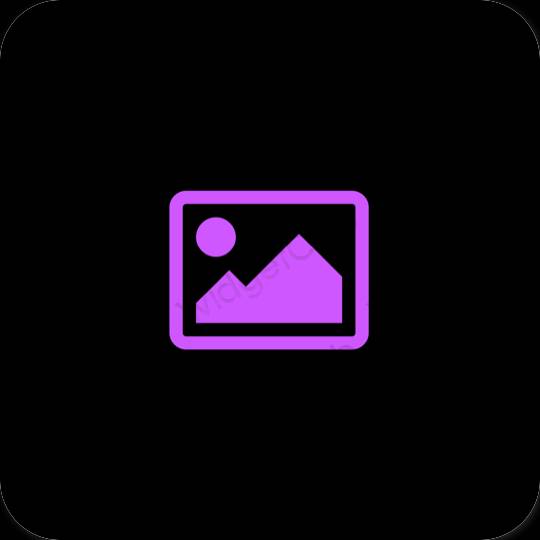 Aesthetic Camera app icons