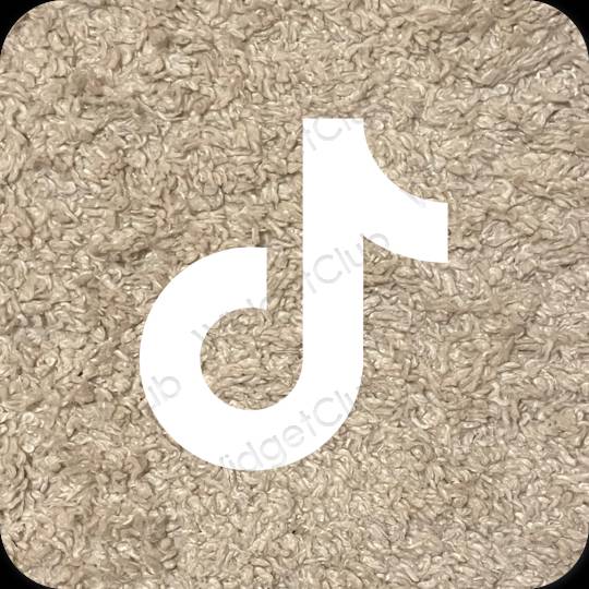 Icônes d'application TikTok esthétiques