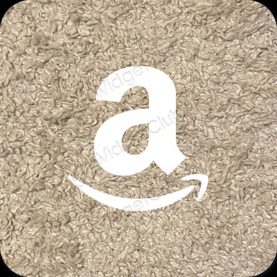 Æstetiske Amazon app-ikoner