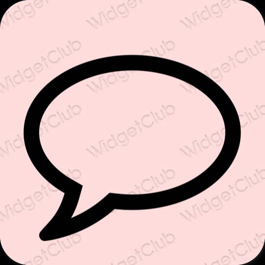 Estetické ikony aplikací Messenger