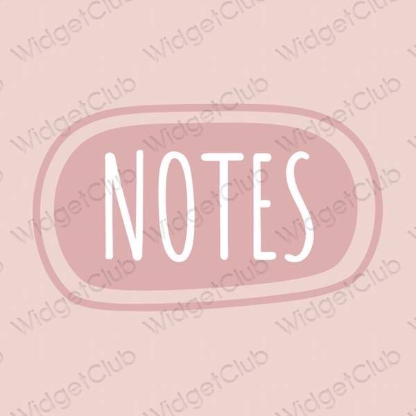 אֶסתֵטִי בז' Notes סמלי אפליקציה