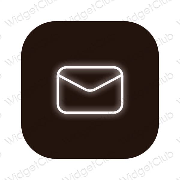 Ästhetische Mail App-Symbole