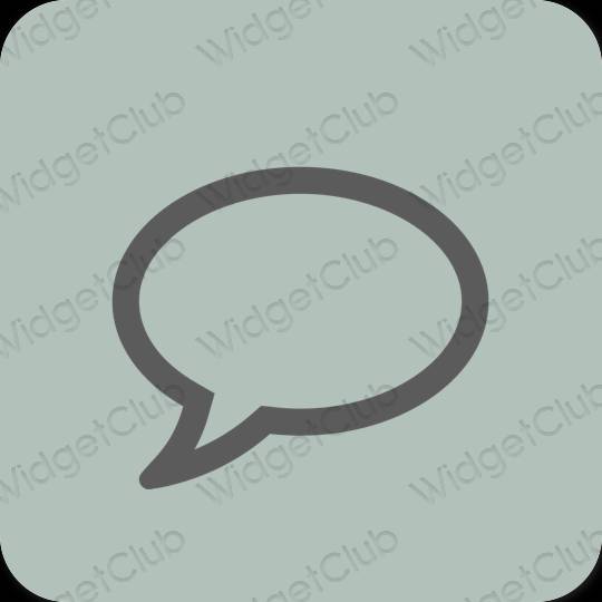 Esthetische duolingo app-pictogrammen