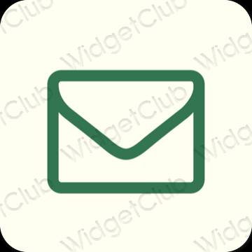 Ästhetische Mail App-Symbole