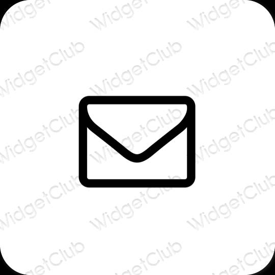 Icônes d'application Mail esthétiques