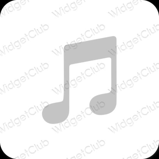 Ästhetische Apple Music App-Symbole