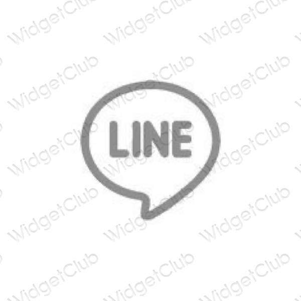Esteetilised LINE rakenduste ikoonid