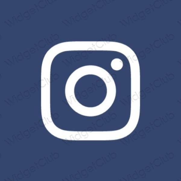 Estetické ikony aplikací Instagram
