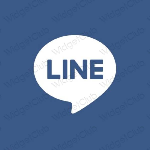 Estetske LINE ikone aplikacija