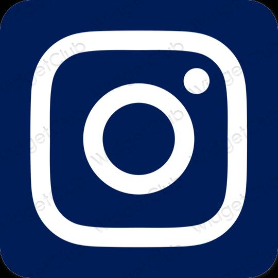 Estetické ikony aplikací Instagram