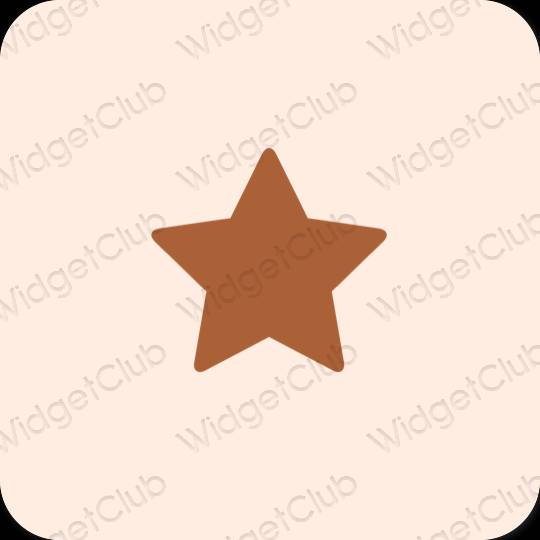 Estetické ikony aplikací Starbucks