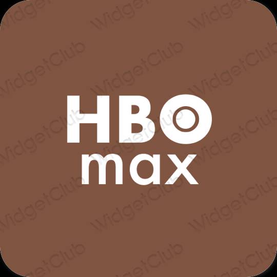 Estetyczne HBO MAX ikony aplikacji