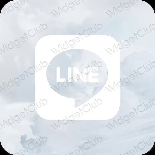 Aesthetic LINE app icons