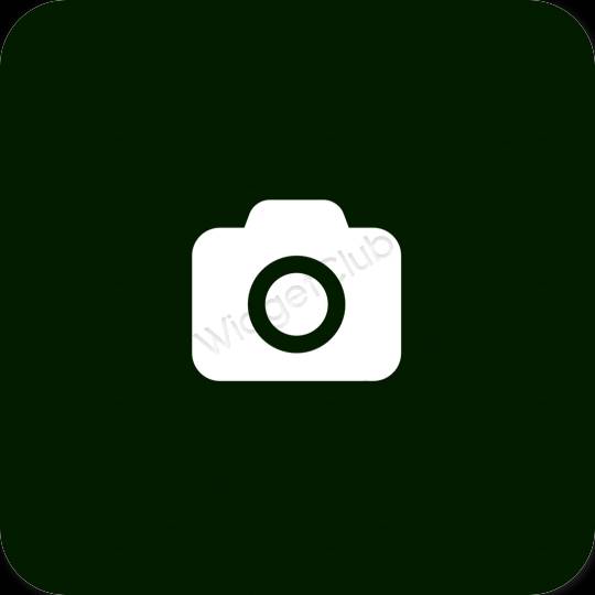 Esthetische Camera app-pictogrammen