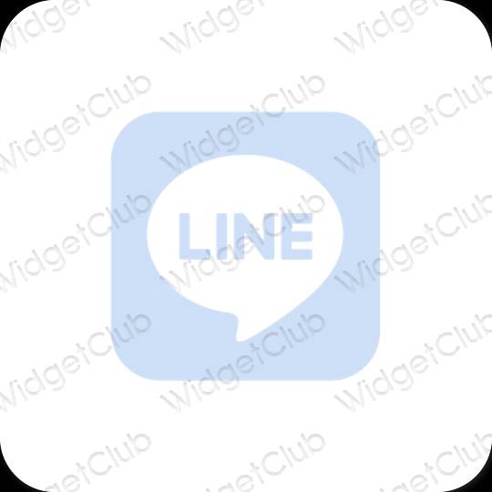 Aesthetic LINE app icons