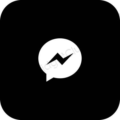 Estética Messenger ícones de aplicativos