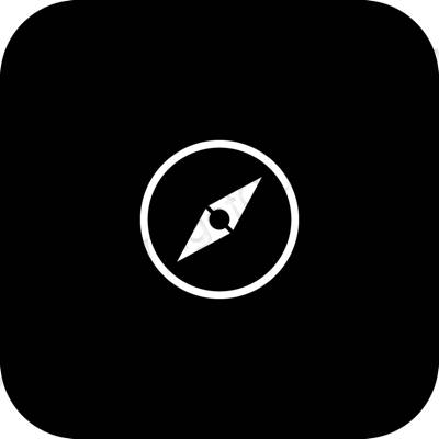 Æstetiske Safari app-ikoner