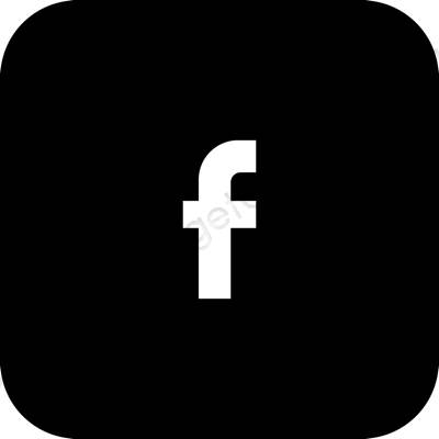 Ästhetische Facebook App-Symbole