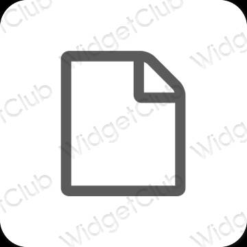 Естетске Files иконе апликација