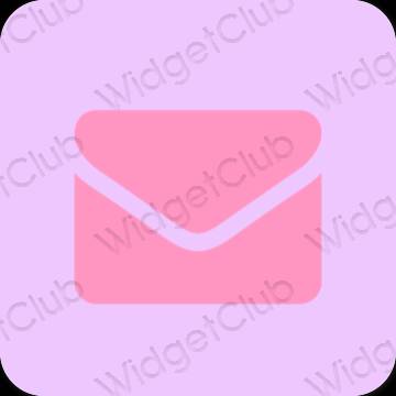 Ästhetische Mail App-Symbole