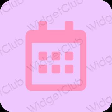 Esthetische Calendar app-pictogrammen