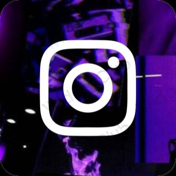 Estetické ikony aplikací Instagram