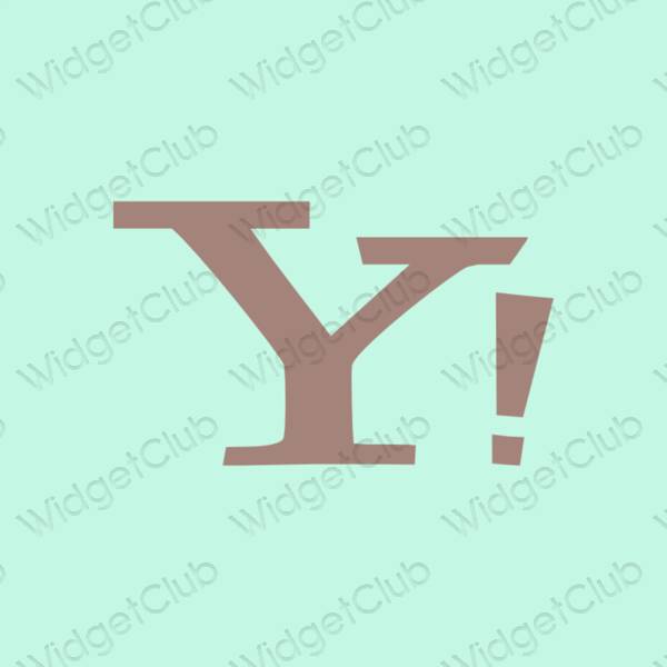 Estetyczne Yahoo! ikony aplikacji